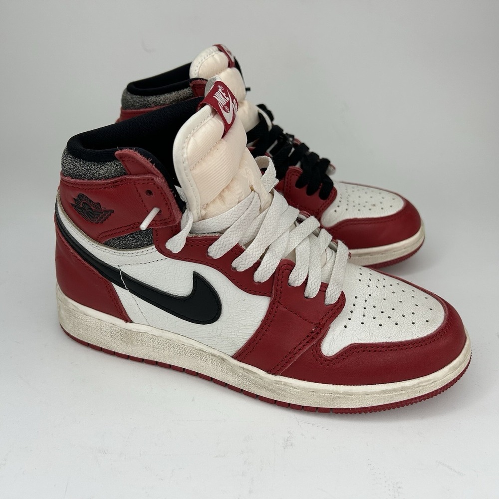 Nike Air Jordan 1 Retro High OG Lost and Found Youth 5Y Womens 6.5 Chicago Bred